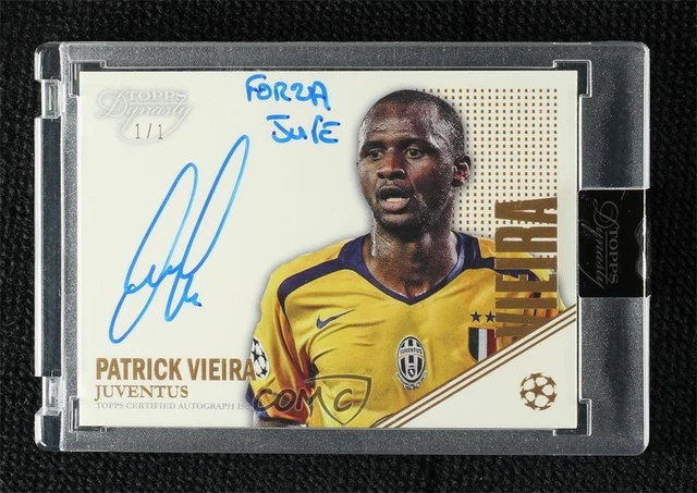 2022-23 Topps Dynasty UCL Auto Gold 1/1 Patrick Vieira #A-PV5