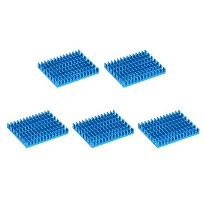 Electronic Radiators Heatsink for MOS GPU IC Chip Blue 30 x 40 x 5 mm 5pcs
