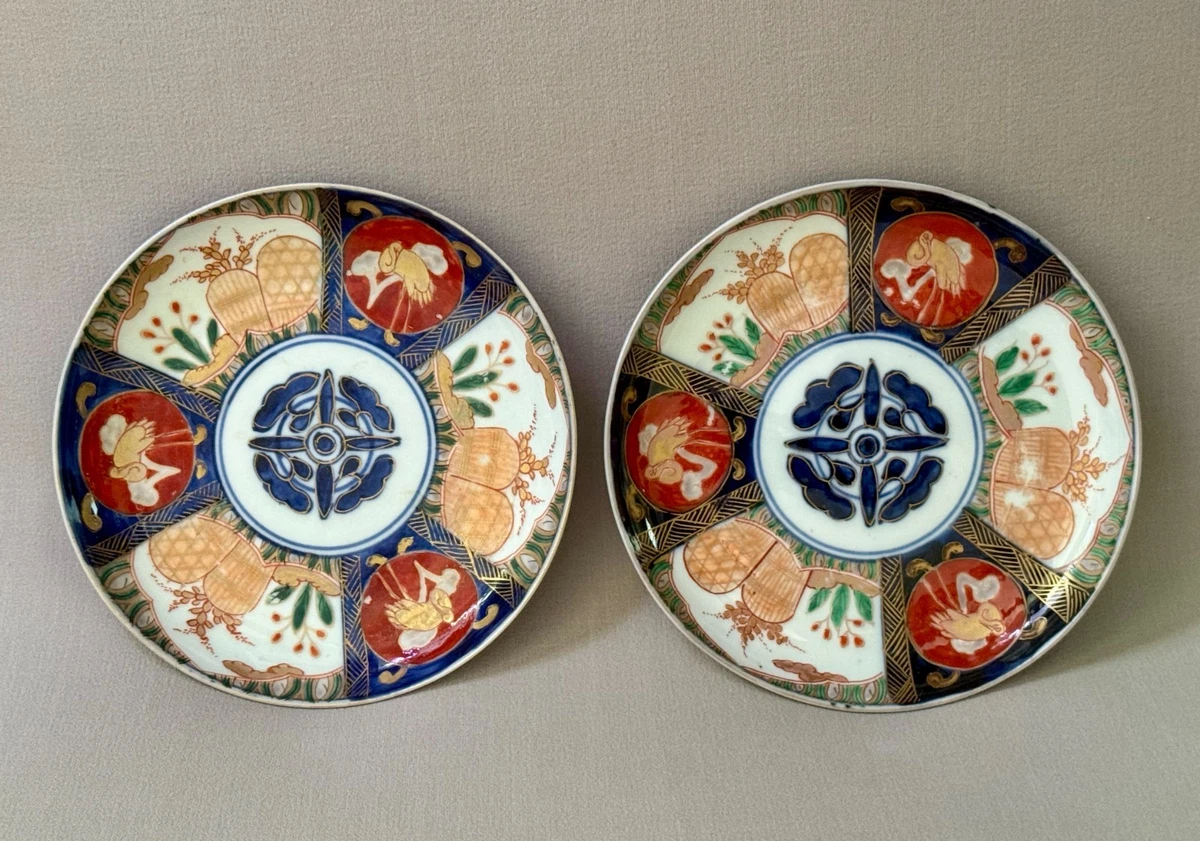 陶瓷古董原始1850-1899 年日本盘子| eBay