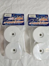 Pro-Line Racing 2690-04 VELOCITY 17mm 1.8 Truck Wheel WHITE NEW 2 PAIR