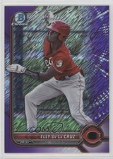 2022 Bowman Chrome Prospects Purple Shimmer Refractor 94/250 Elly De La Cruz n0j