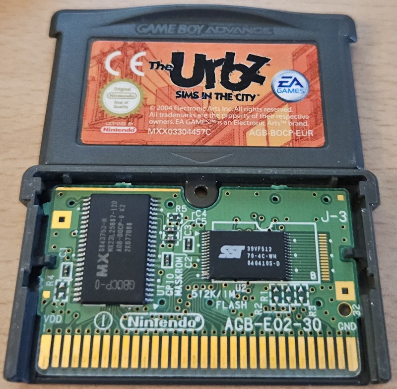 Nintendo The Urbz: Sims In The City (Game Boy Advance) CART ONLY -GOOD CONDITION