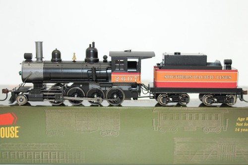 Locomotora de vapor Athearn Roundhouse HO SP Southern Pacific 2-8-0 #2607 DCC lista | Condition: Used