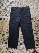 MICHEL Studio Alexa Black Pants Size 16 US Stretch Zip Pockets