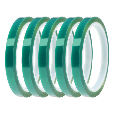 5 Rollen 8mmx33m Hitzebeständiges Klebeband, Wärmeband für Sublimation, Hochtemp