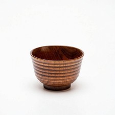 Holzschale elegant Holzsch&uuml;ssel stabil f&uuml;r K&uuml;che