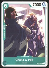 One piece OP14 Chaka & Pell #030 Common Near Mint or Better