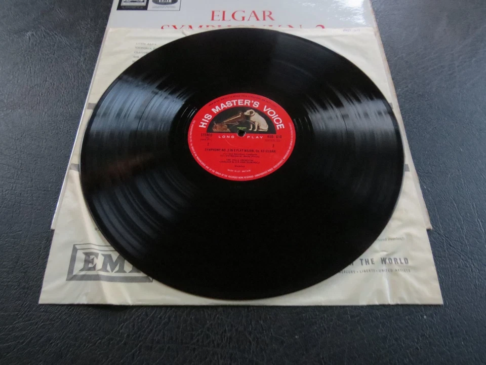 ELGAR - Symphony 2 - 2 x LP Records - Barbirolli - ASD 610 & 611 - Image 4 of 4