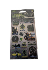 The Incredible HULK SUPERHERO Original NOS Stickers 2008 MARVEL COMICS 2 Sheets