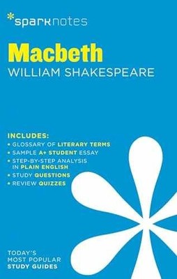 Macbeth SparkNotes - Paperback, by SparkNotes; Shakespeare William - Very Good x