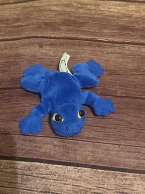 Mini Blue Tree Frog Plush Birthday Express 4.5''
