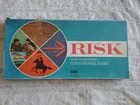 VINTAGE 1968 Risk Parker Brothers Continental Board Game - Complete