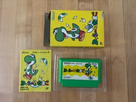 Yoshi's Egg Yoshi no Tamago 1991 Nintendo Famicom NES CIB