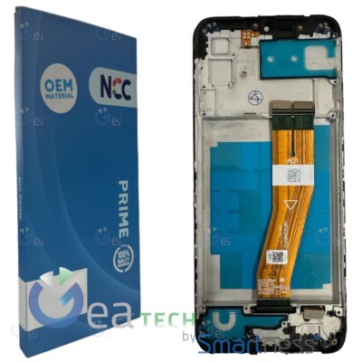 NCC DISPLAY LCD Für Samsung Galaxy A03 A035G Schwarz SCHERMO + FRAME