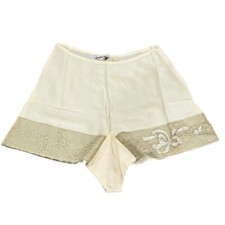 Vintage Laura Lane Lace Trimmed Rayon Tap Pants 1930s No. 6251 Size 26