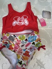 Disney 100 Minnie Mouse One Piece Bathing Suit Size 6 NWT
