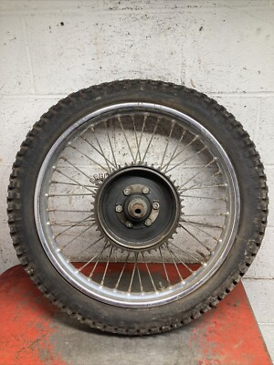 1956 Bsa A10 Road Rocket Pre Unit Rear Wheel With Axle Hub