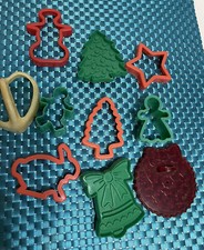 10 Vintage Misc Cookie Cutters Plastic Heart ...