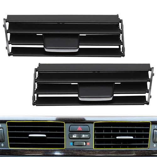 Pair Middle Air Conditioning AC Vent Grill Outlet For 3 Series E90 E91 E92 - Picture 7 of 7