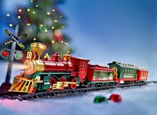Weihnachtszug 47tlg Licht & Sound Eisenbahn K...