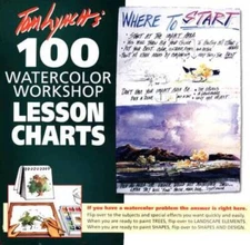 100 Watercolor Workshop Lesson Charts - Spiral-bound By Lynch, Tom - ACCEPTABLE