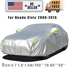 For Honda Civic 2000-2015 Full Car Cover Waterproof Uv Rainproof Protection Usa