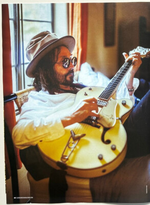 MIKE CAMPBELL - 2020 ganzseitiges UK Magazin Poster THE DIRTY KNOBS HEARTBREAKERS