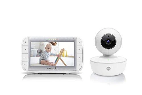 Motorola Video Baby Monitor 5” - Color LCD, Rechargeable Camera, Night (MBP36XL)