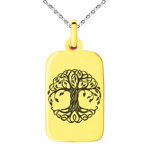 Collar o Llavero Símbolo del Árbol de la Vida de Acero Inoxidable - Imagen 9 de 25