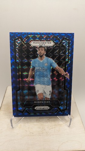 Ruben Dias [Blue Mosaic] #15 2023 Panini Prizm Premier League card