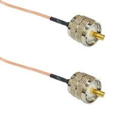 RG316 PL259 UHF Male to PL259 UHF Male Coax RF Cable USA-Ship