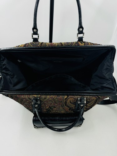 Bueno Vintage Mint Condition Carry-On Weekender Travel Luggage Tote Bag Purse - Picture 5 of 11