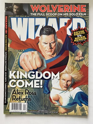 WIZARD MAGAZINE #191 Comics Scarcer Large Format Alex Ross cover