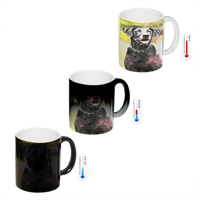 Great Dane Puppy Coffee Mug Color Change Heat Morph