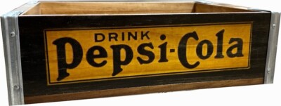Vintage Style Pepsi Crate / Wooden Pepsi Tray #7004