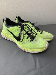 nike flyknit volt green