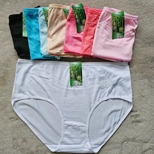 Ladies Briefs Knickers Womens Underwear plus size bamboos