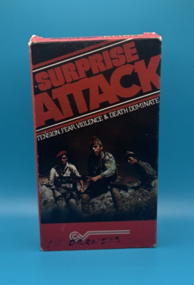 Vintage 1969  Surprise Attack VHS Tape Congress Video