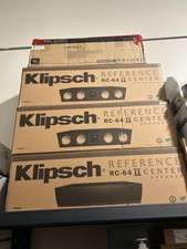 Klipsch Speakers Rc-64 Ii, Ash Black - New In Box