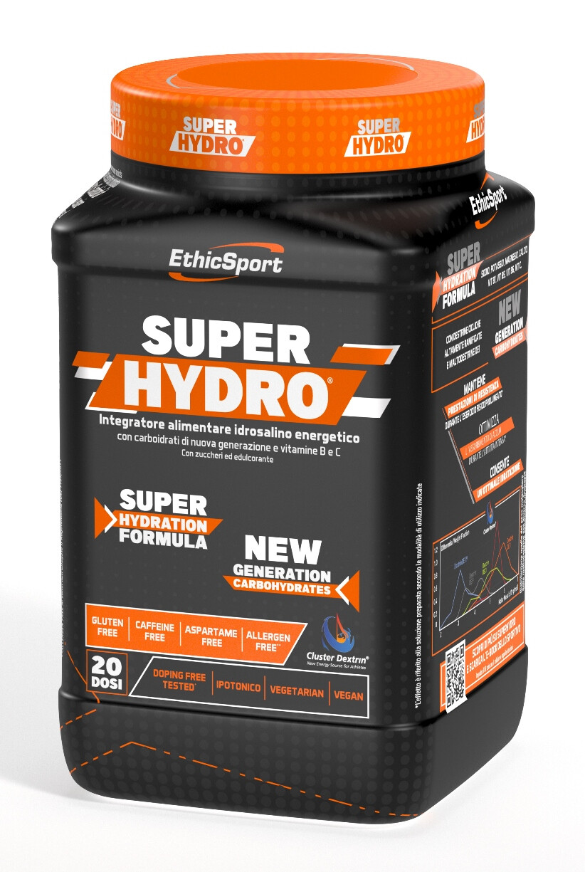 EthicSport Superhydro Barattolo 500g Energetico idrosalino