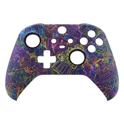 Neon Novel Soft Touch Faceplate Case Custom for Xbox Elite Series 2 Controller