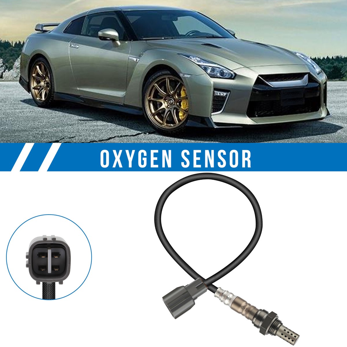 1/SET DOWNSTREAM OXYGEN O2 Sensor For Subaru Impreza GD,GD9 Forester SG