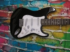 Taylor Hawkins + 3 (FOO FIGHTERS) Signed Electric Guitar LOM COA G510