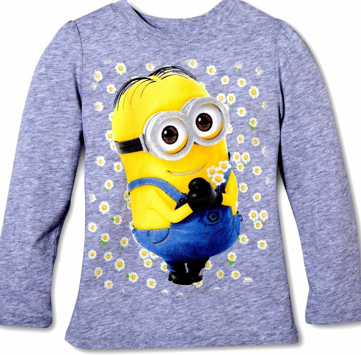 Despicable Me T Shirt Long Sleeve Tops Tee Dave Minion Daisy