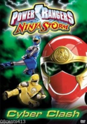 Power Rangers - Ninja Storm: Cyber Clash (DVD, 2003) *Fullscreen