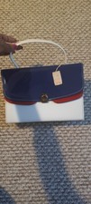 Handbag Pocketbook True Vintage Red White Blue w/tag attached