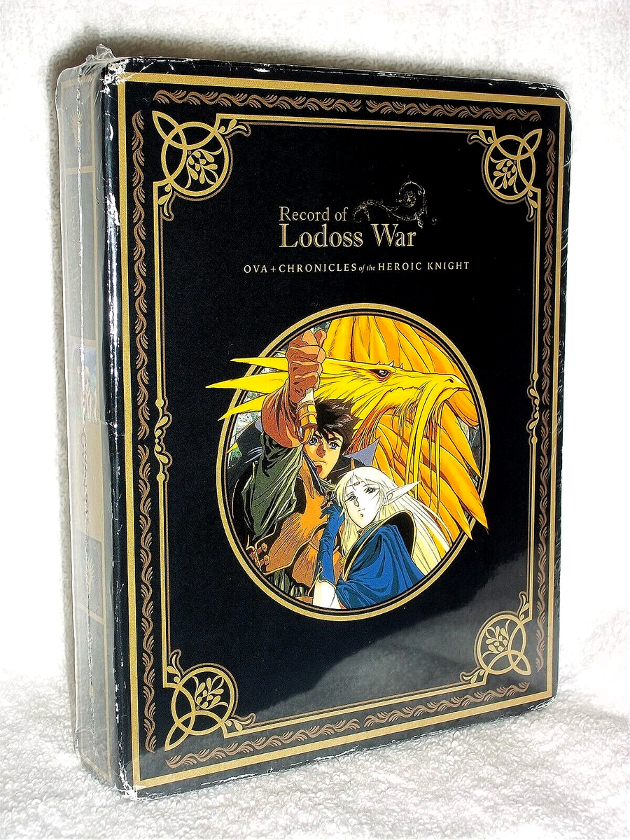 Record Of Lodoss War Complete OVA Set (Blu-ray/DVD, 2018, 8-Disc