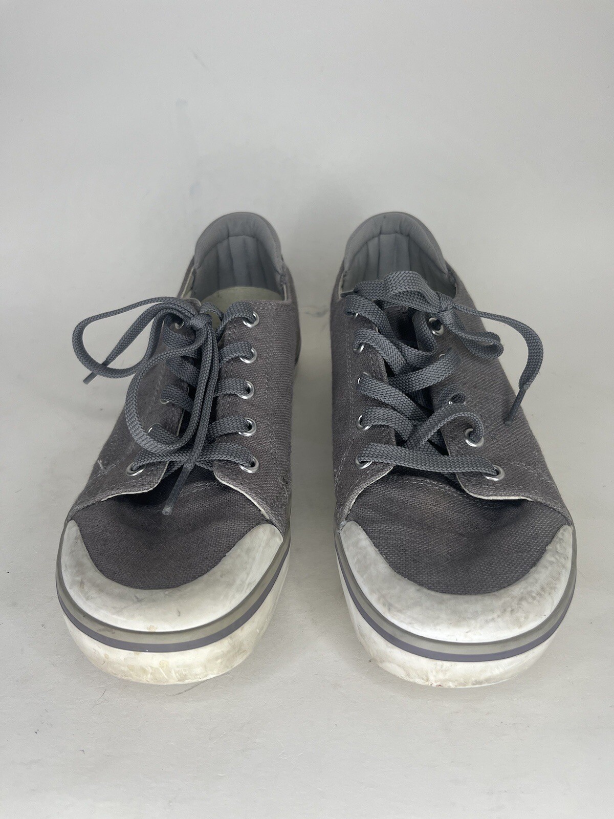 Scarpe da ginnastica grigie Keen da donna taglia 7 5 tomaia tessile