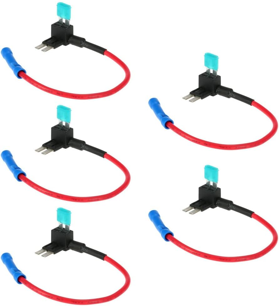 5 X Car Vehicle 12V 24V Car Motor Add-A-Circuit MICRO2 ATR Fuse Holder Adapter 1