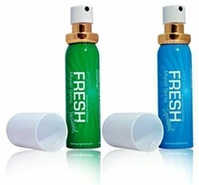 2 x ANTIBACTERIAL SUGARFREE MINTY FRESH BREATH FRESHENER MOUTH SPRAY BAD breath